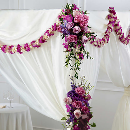 Color & Light Chuppah Decor –  Elikonia Flores Y Eventos, San Juan PR